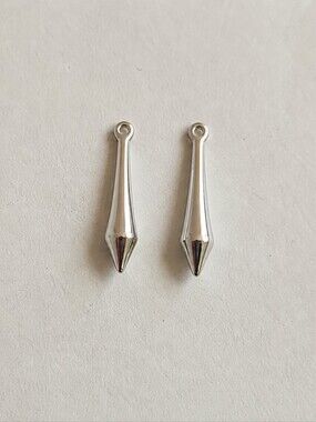 Free To Add To Any Bundle Silver Geometric Drop Weights For Jewelry